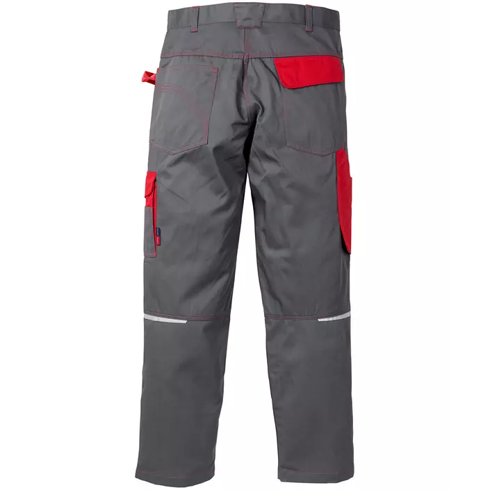 Kansas Icon work trousers, Grey/Red, large image number 1
