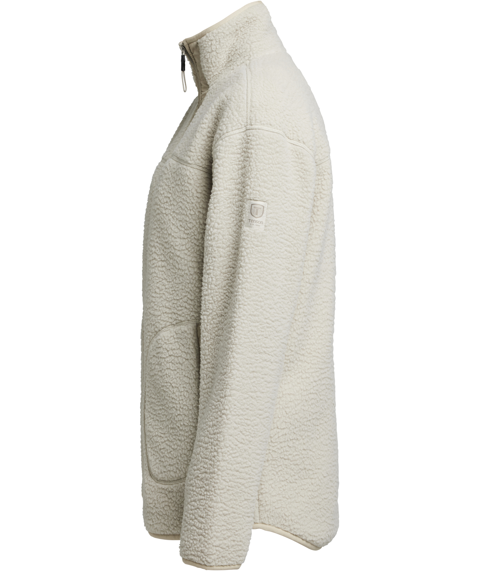 Tenson Yoke women's pile fleece jacket, Sand, large image number 4