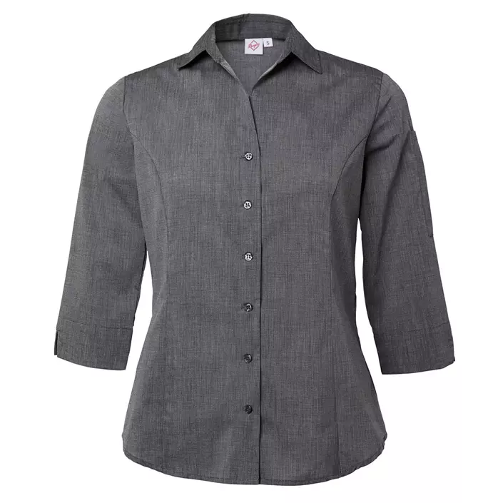 Segers skjorte dame med 3/4 ermer, Grafittgrå, large image number 0