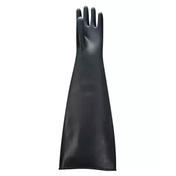 Portwest thick chemical protective gloves in latex, 60 cm, Black