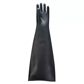 Portwest dicke chemische Schutzhandschuhe aus Latex, 60 cm, Schwarz