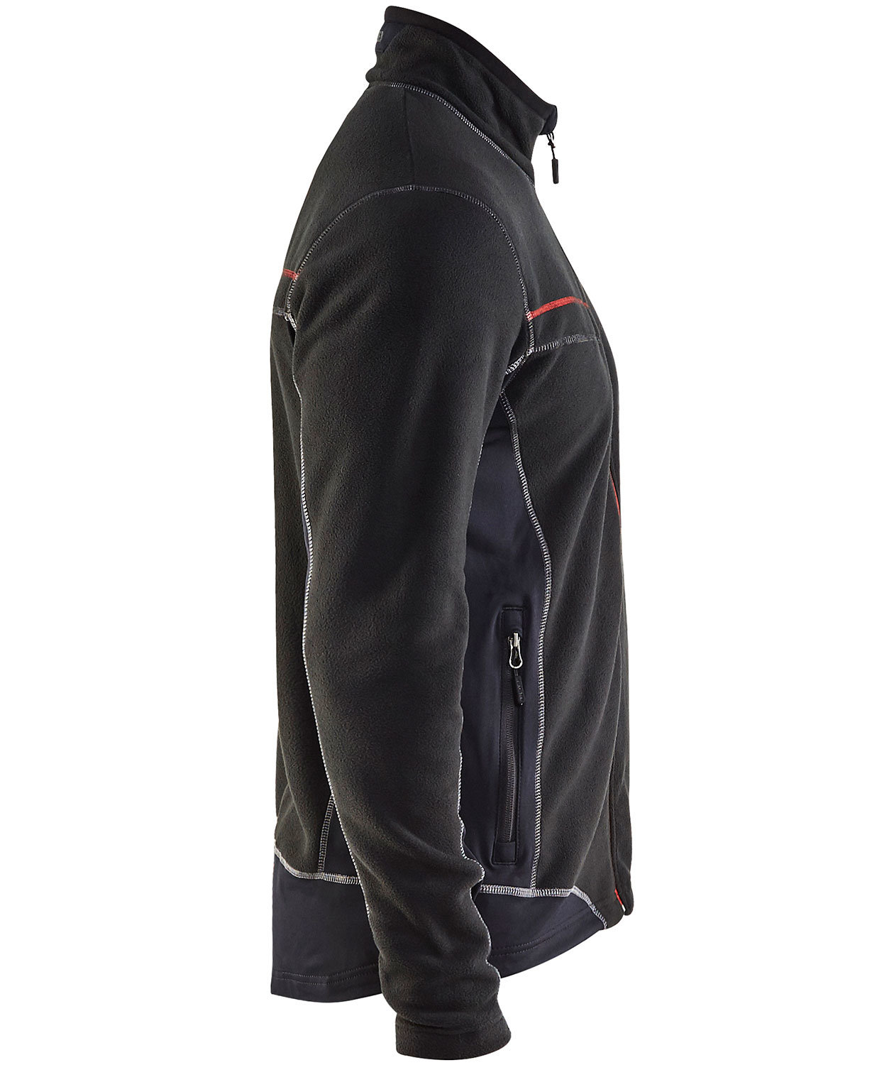 Bl&aring;kl&auml;der&nbsp;Microfleece jacket, Black, large image number 4