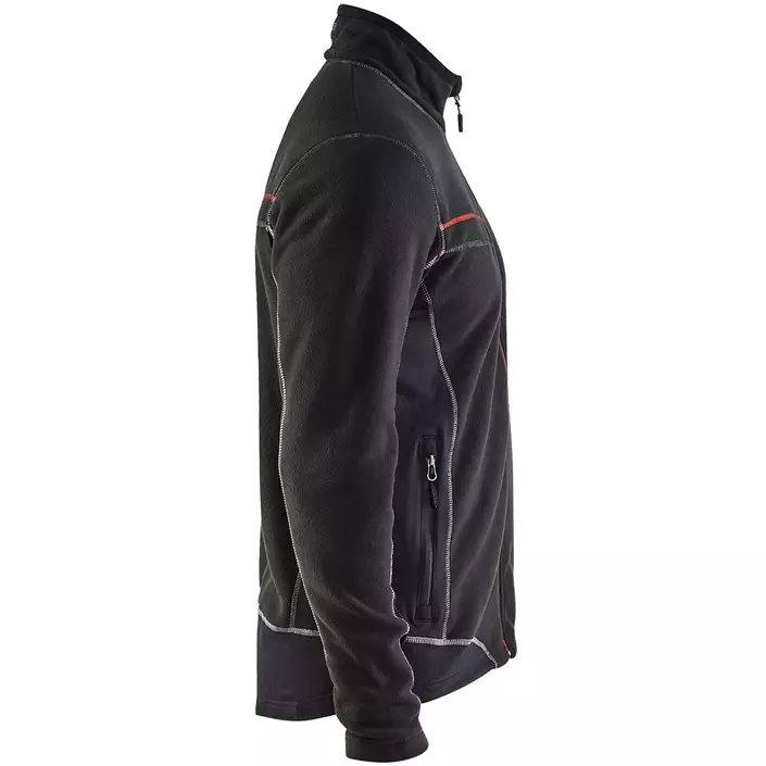 Blåkläder Microfleece jacket, Black, large image number 4