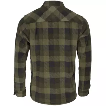 Pinewood Canada fleece shirt, Green/Black
