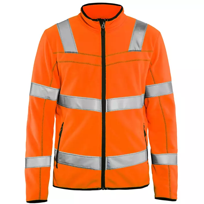 Blåkläder microfleece jacket, Hi-vis Orange, large image number 0