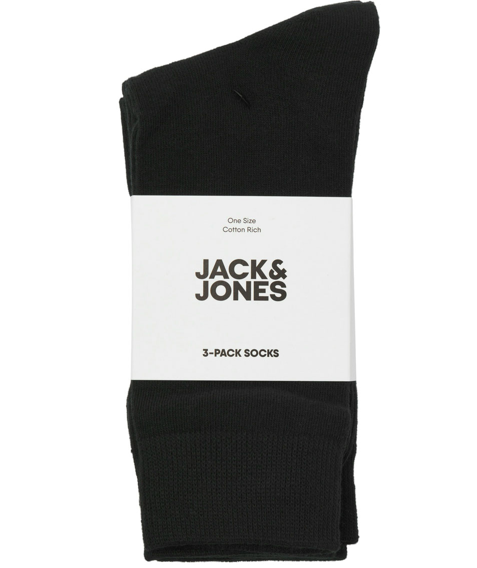 Jack & Jones JACRAFAEL 3er-Pack Str&uuml;mpfe, Black, Black, large image number 3