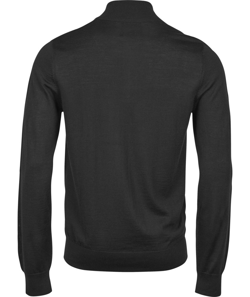 Tee Jays Half-zip sweatshirt, Black, large image number 1