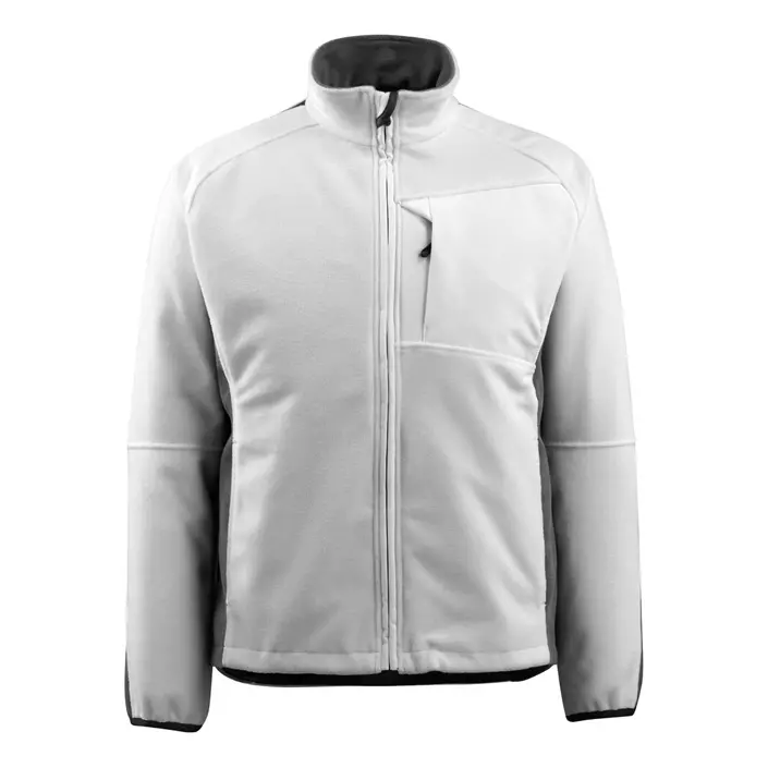 Mascot Unique Marburg fleece jacket, White/Dark Antracit, large image number 0