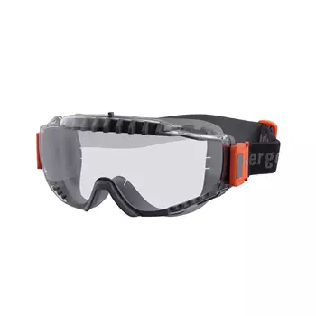 Ergodyne Skullerz MODI OTG safety goggles, Grey/orange