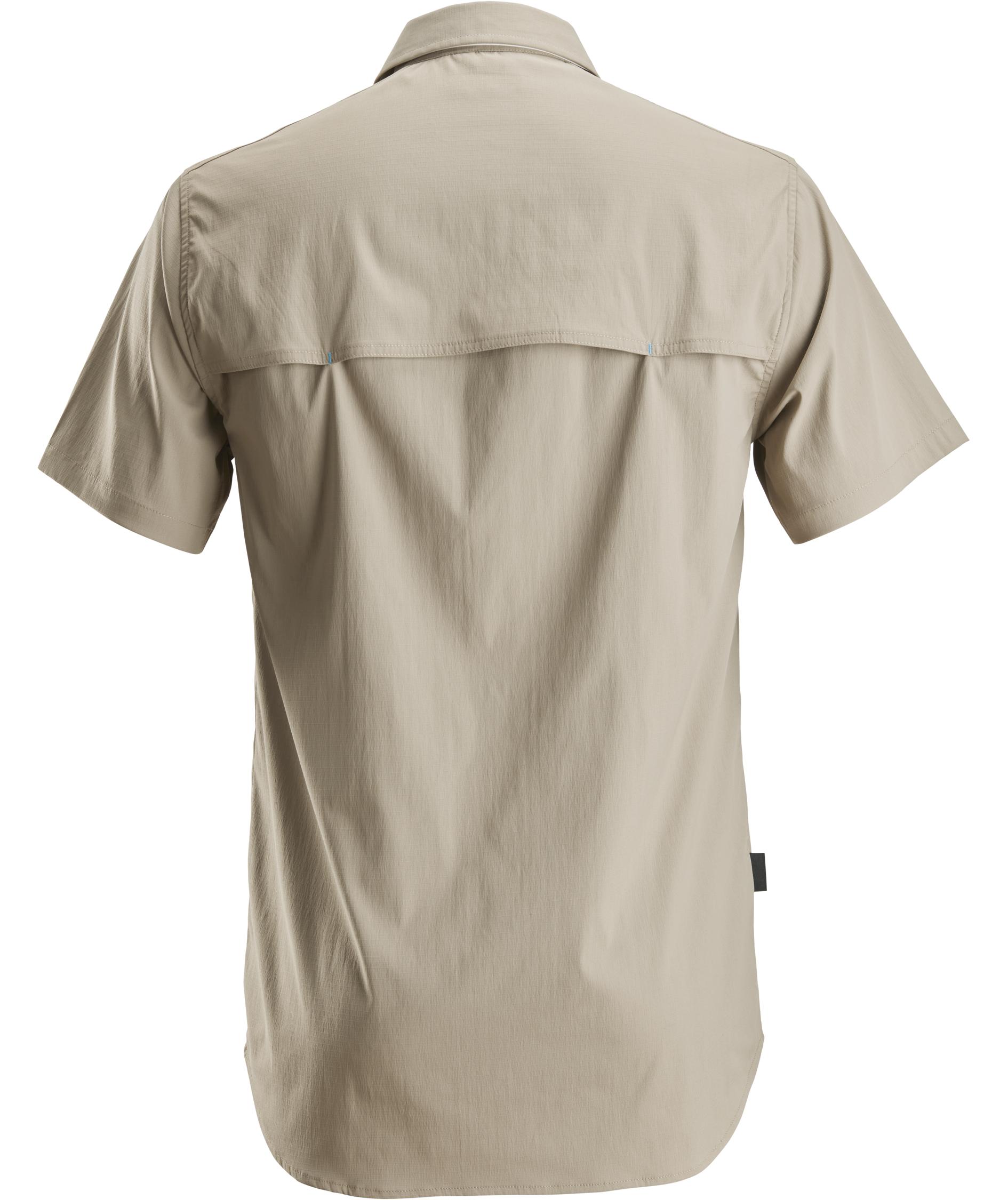 Snickers LiteWork short-sleeved shirt 8520, Khaki