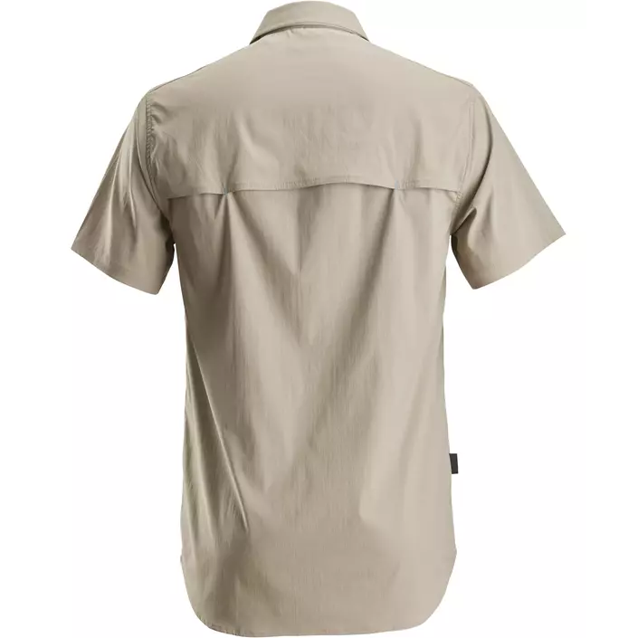 Snickers LiteWork kortærmet skjorte 8520, Khaki, large image number 1