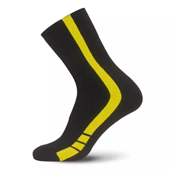 Worik 7Days socks, Black/Yellow