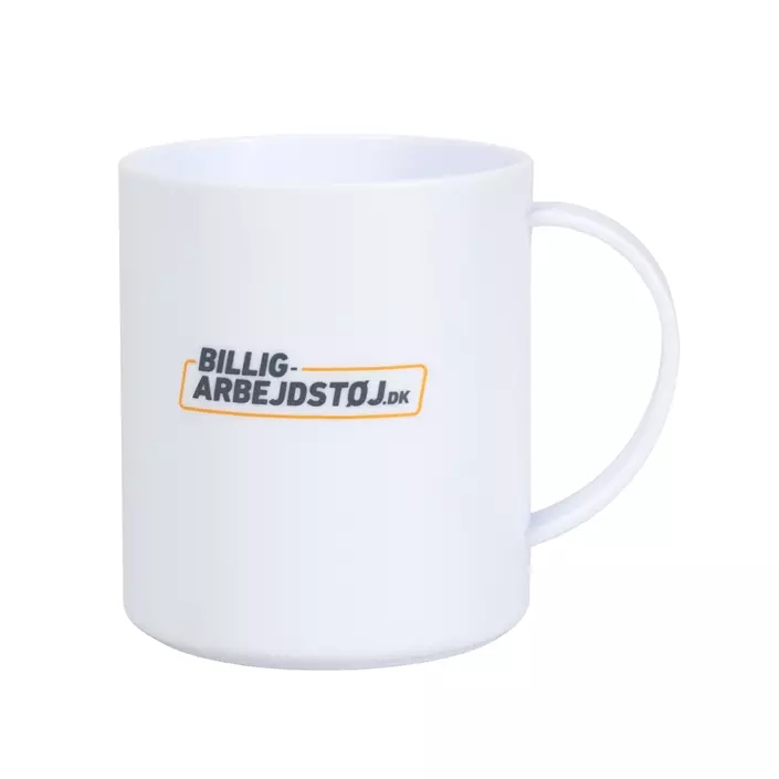 Billig-arbejdstøj.dk Becher 0,3 L, Weiß, Weiß, large image number 0
