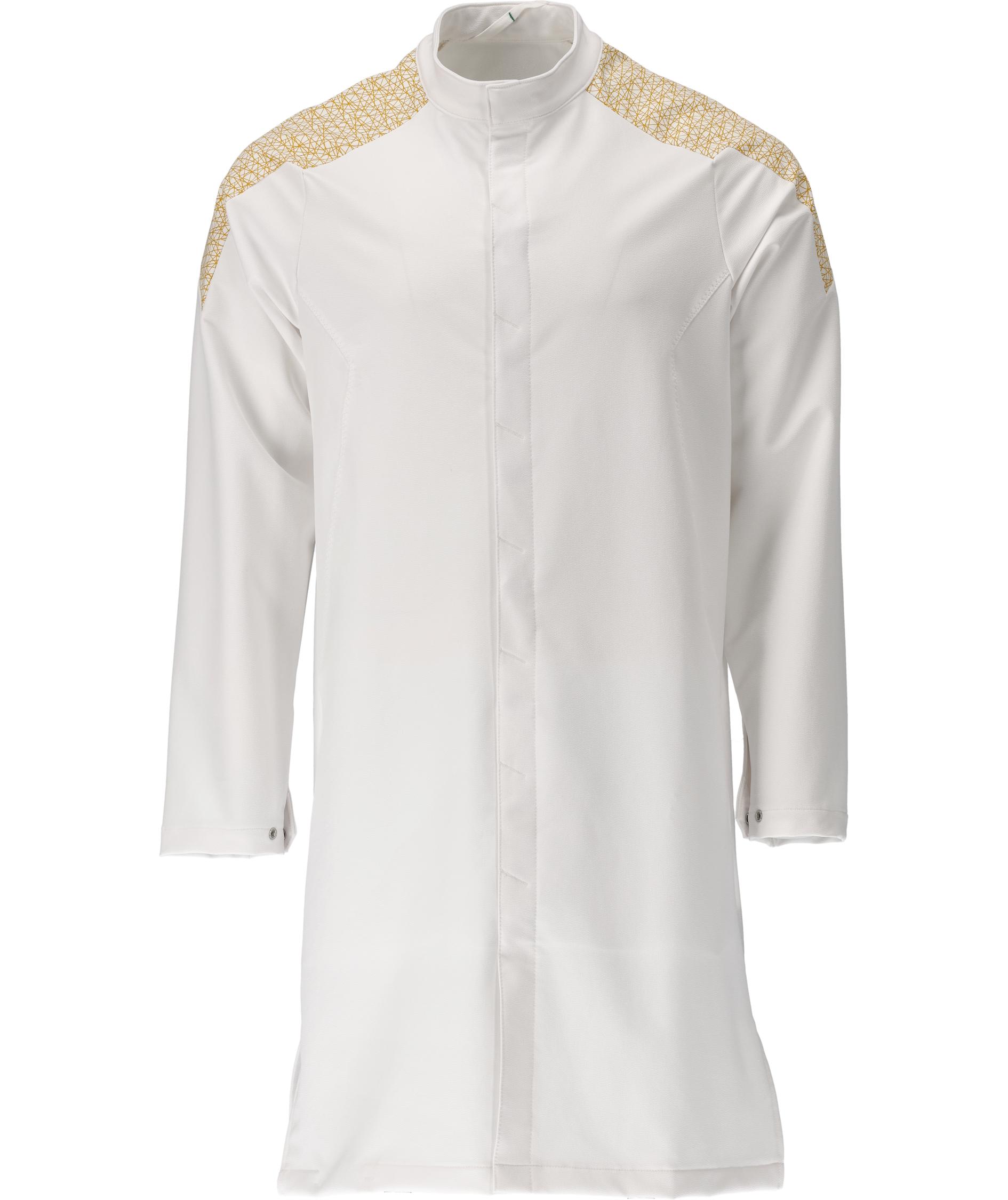 Mascot Food & Care HACCP-godkendt kittel, Hvid/Karrygul, Hvid/Karrygul, swatch