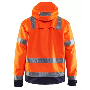 Blåkläder Shell-Jacke, Hi-vis Orange/Marine