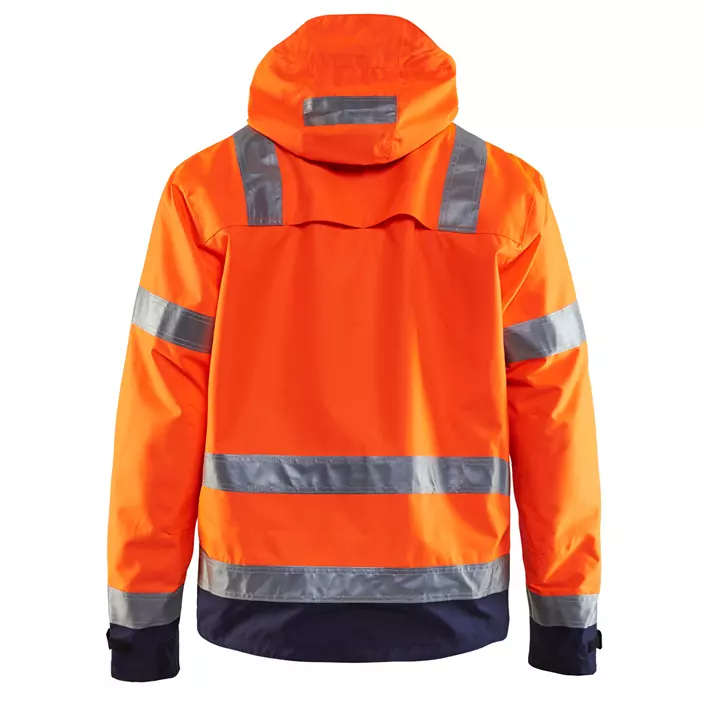 Blåkläder skaljakke, Hi-vis Orange/Marine, large image number 1
