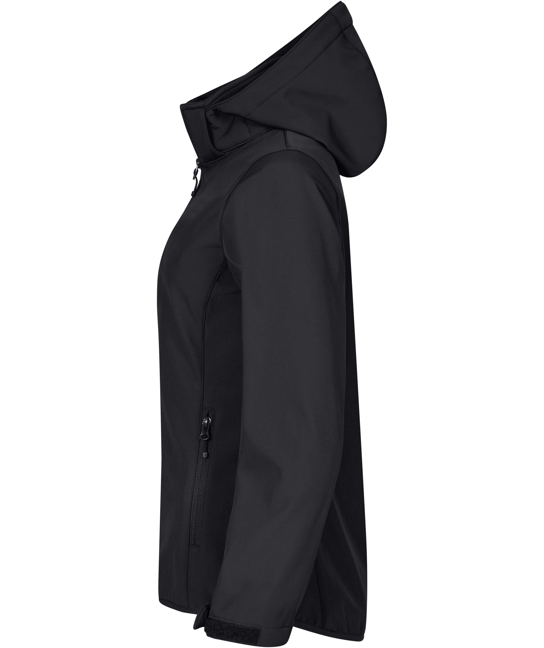 Clique Classic women's softshell jacket, Black, large image number 3