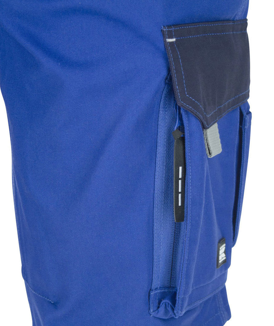 Kramp Original work trousers with belt, Royal Blue/Marine, large image number 3