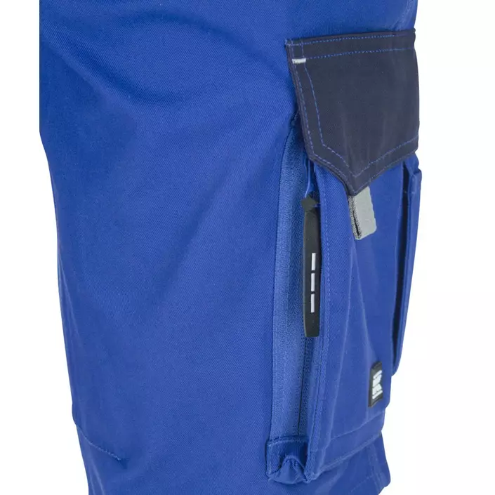 Kramp Original work trousers with belt, Royal Blue/Marine, large image number 3