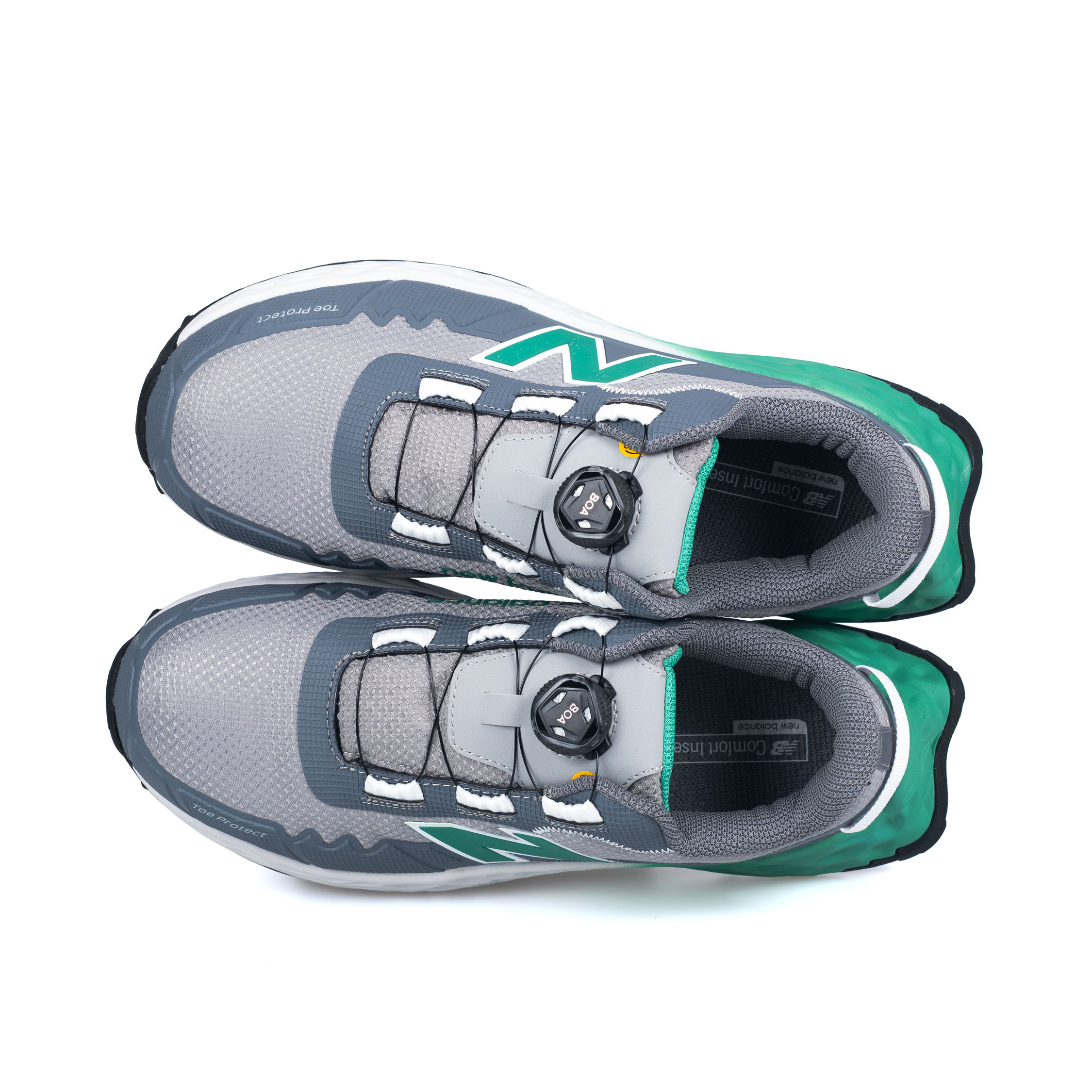 New Balance Cremorne vernesko S3L, Green/Grey, large image number 2