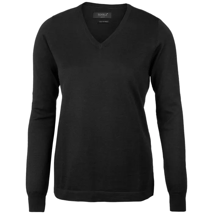 Nimbus Ashbury women's knitted pullover with merino wool, Black, large image number 0
