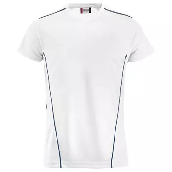 Clique Ice Sport-T  T-shirt, White/navy