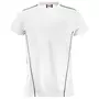 Clique Ice Sport-T  T-skjorte, Hvit/marineblå