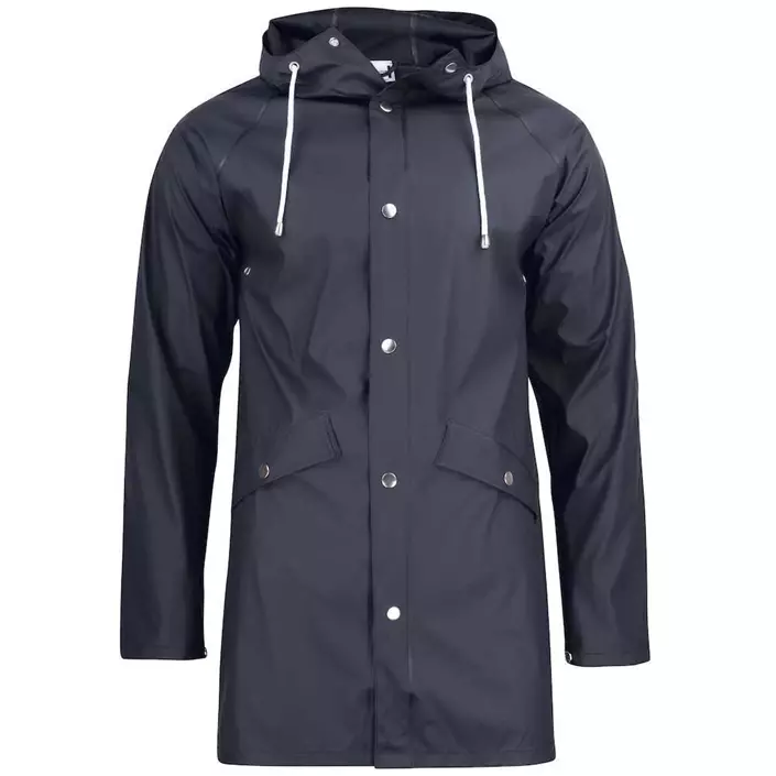 Clique rain jacket, Dark Marine Blue, large image number 0