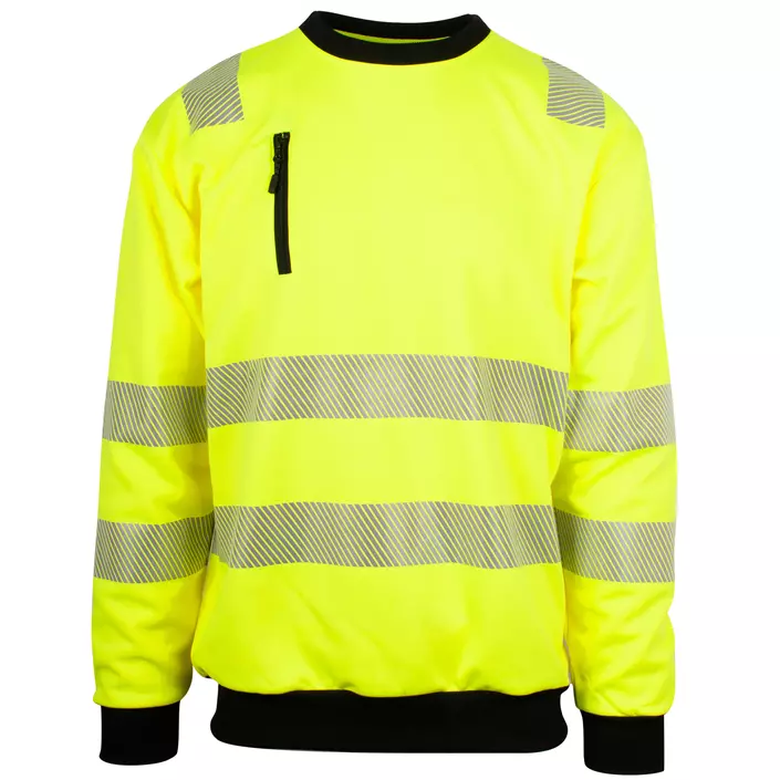 YOU Skoghall  sweatshirt, Hi-Vis Yellow, large image number 0