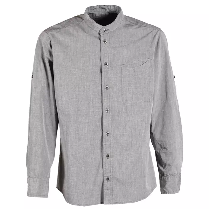 Nybo Workwear New Nordic Gastro comfort fit skjorta, Antracitgrå, large image number 0