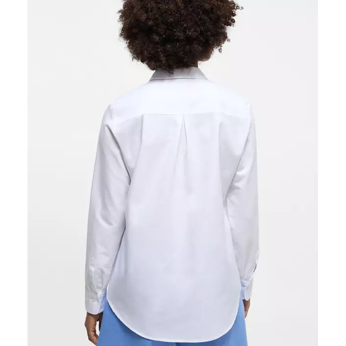 Eterna Regular Fit Oxford dameskjorte, White , large image number 2