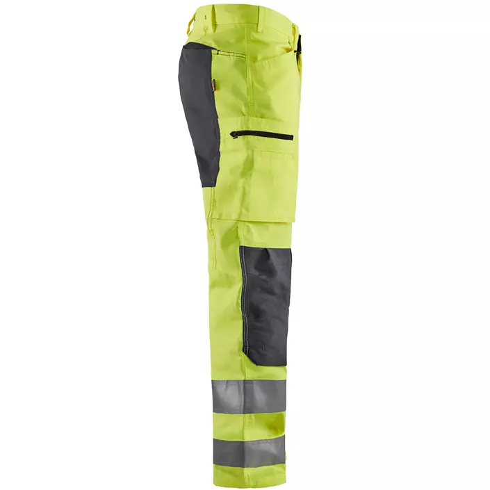 Blåkläder arbejdsbukser, Hi-vis Gul/Grå, large image number 3