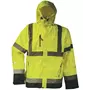 Lyngsøe work rain jacket FOX6055, Hi-Vis Yellow