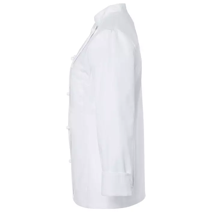 Karlowsky Agathe women's chefs jacket without buttons, White, large image number 3