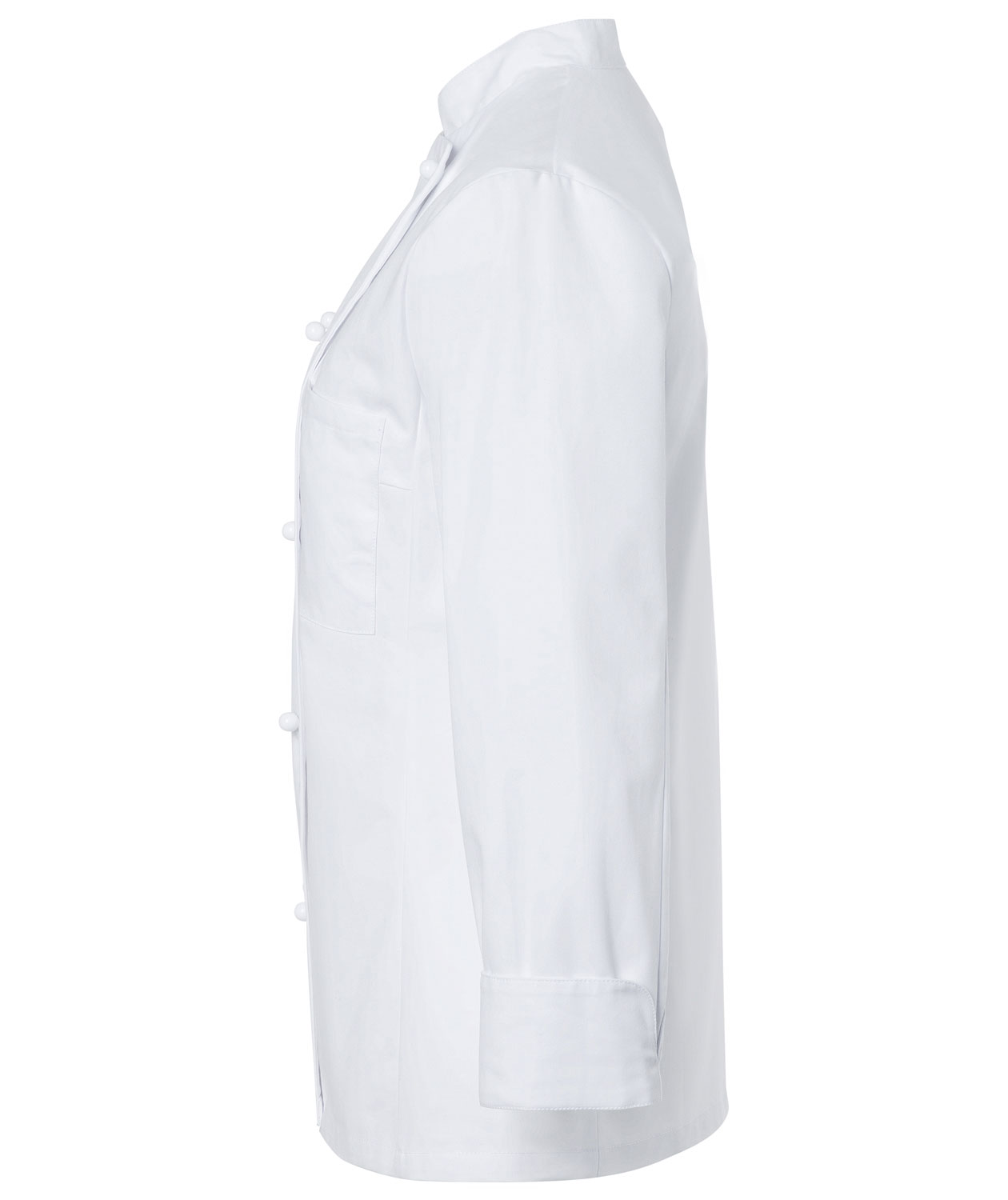 Karlowsky Agathe women's chefs jacket without buttons, White, large image number 4