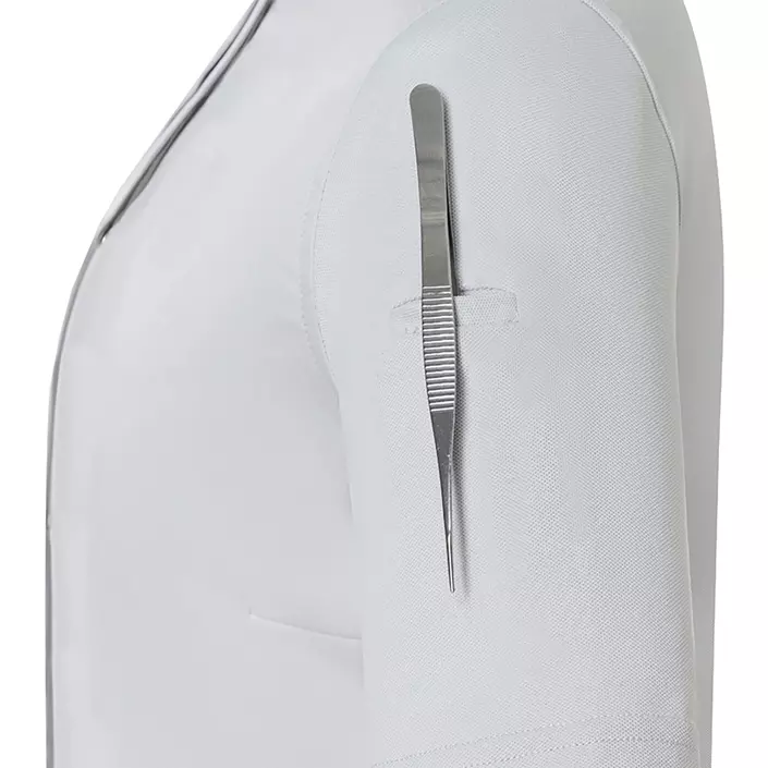 Karlowsky DIAMOND CUT® Avantgarde kortärmad kockjacka dam, Silver Grey, large image number 5