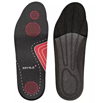 Brynje Flex Fit insoles for clogs without heel cover, Black