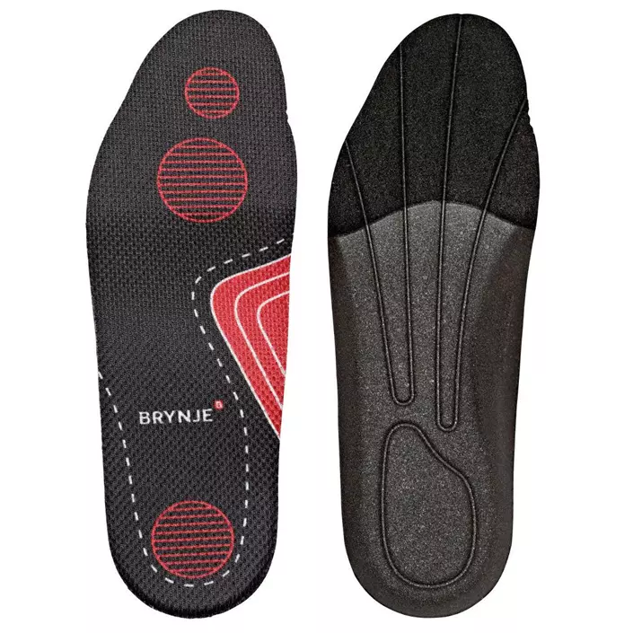 Brynje Flex Fit insoles for clogs without heel cover, Black, large image number 0