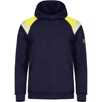 Tranemo FR hoodie, Hi-Vis yellow/marine