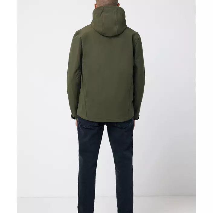 Iqoniq Makalu softshelljacka, Khaki, large image number 3