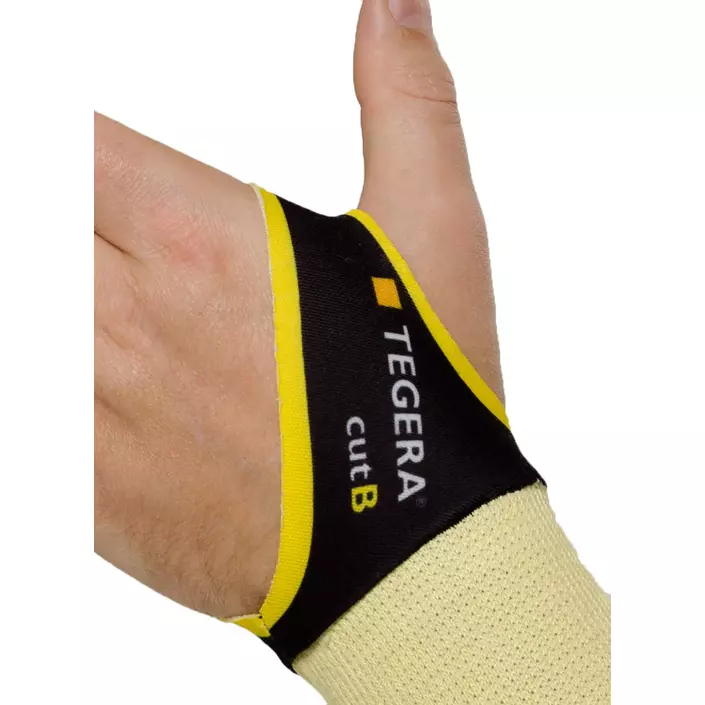 Tegera 74 cut resistant sleeve Cut B, Yellow, large image number 2