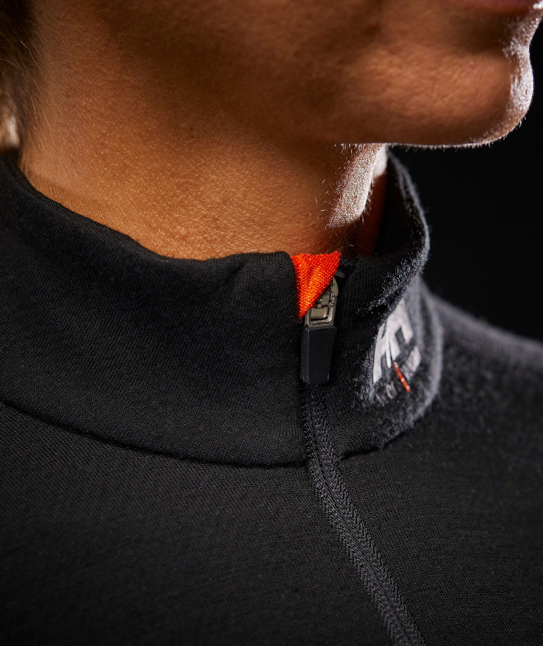 Helly Hansen Lifa women's long-sleeved undershirt half zip with merino wool, Black, large image number 6