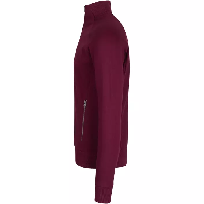 ID sweat cardigan, Bordeaux, large image number 2