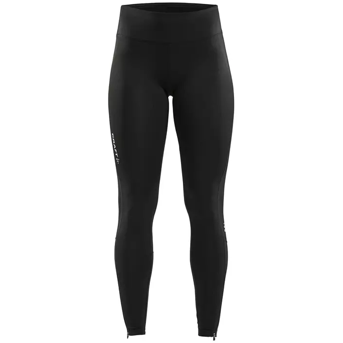 Craft Zip women's tights, Black, large image number 0