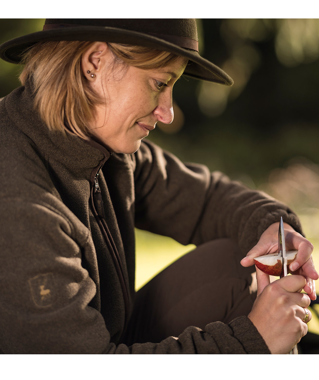 Deerhunter Lady Josephine women's fleece jacket, Graphite Green, large image number 2