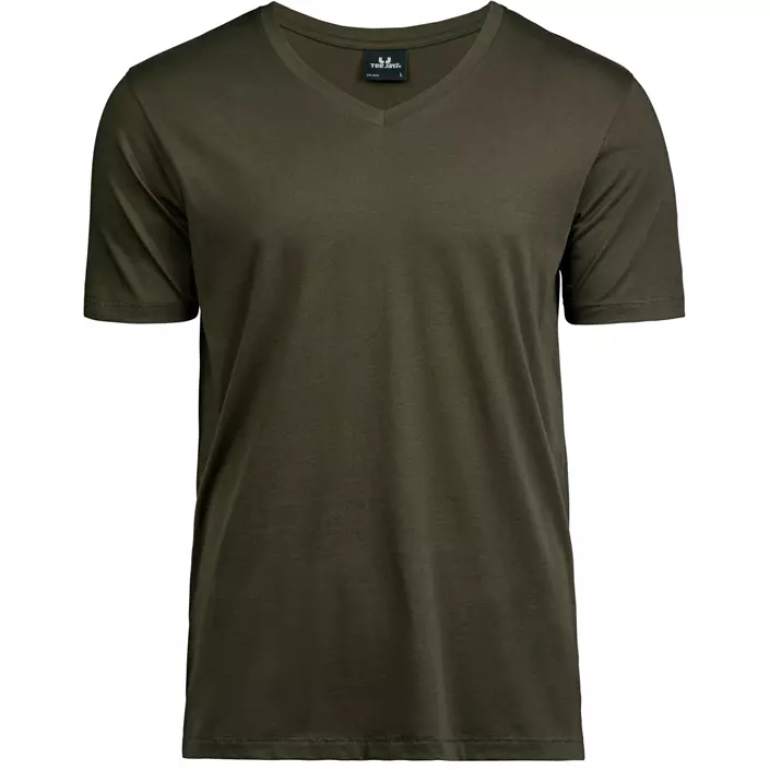 Tee Jays Luxury  T-shirt, Mørk oliven, large image number 0