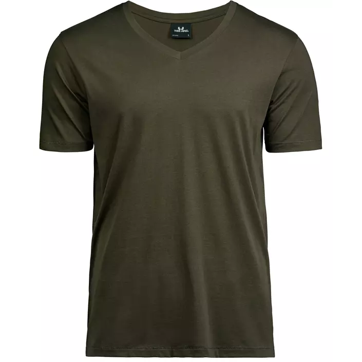 Tee Jays Luxury  T-shirt, Mørk oliven, large image number 0
