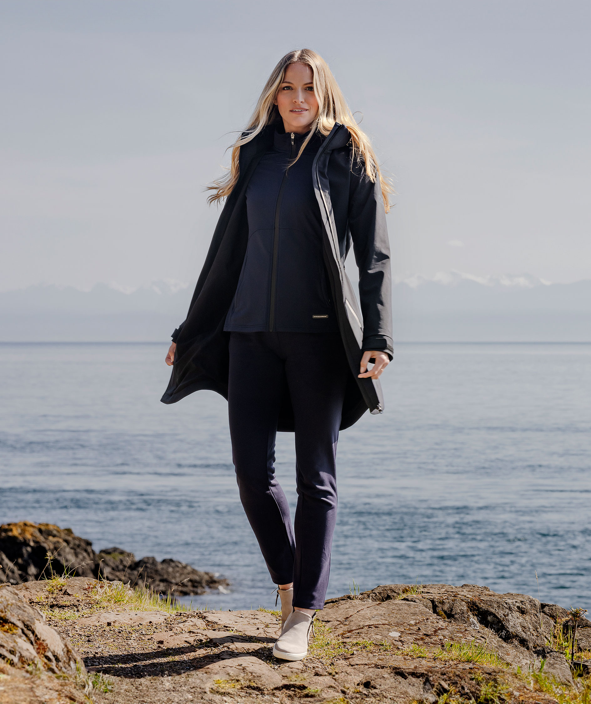 Cutter & Buck Wedderburn women's parka, Black