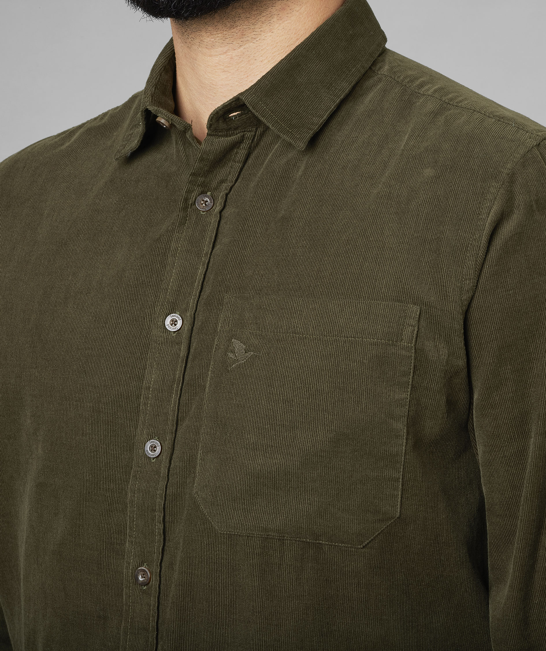 Seeland George shirt, Pine green, large image number 3