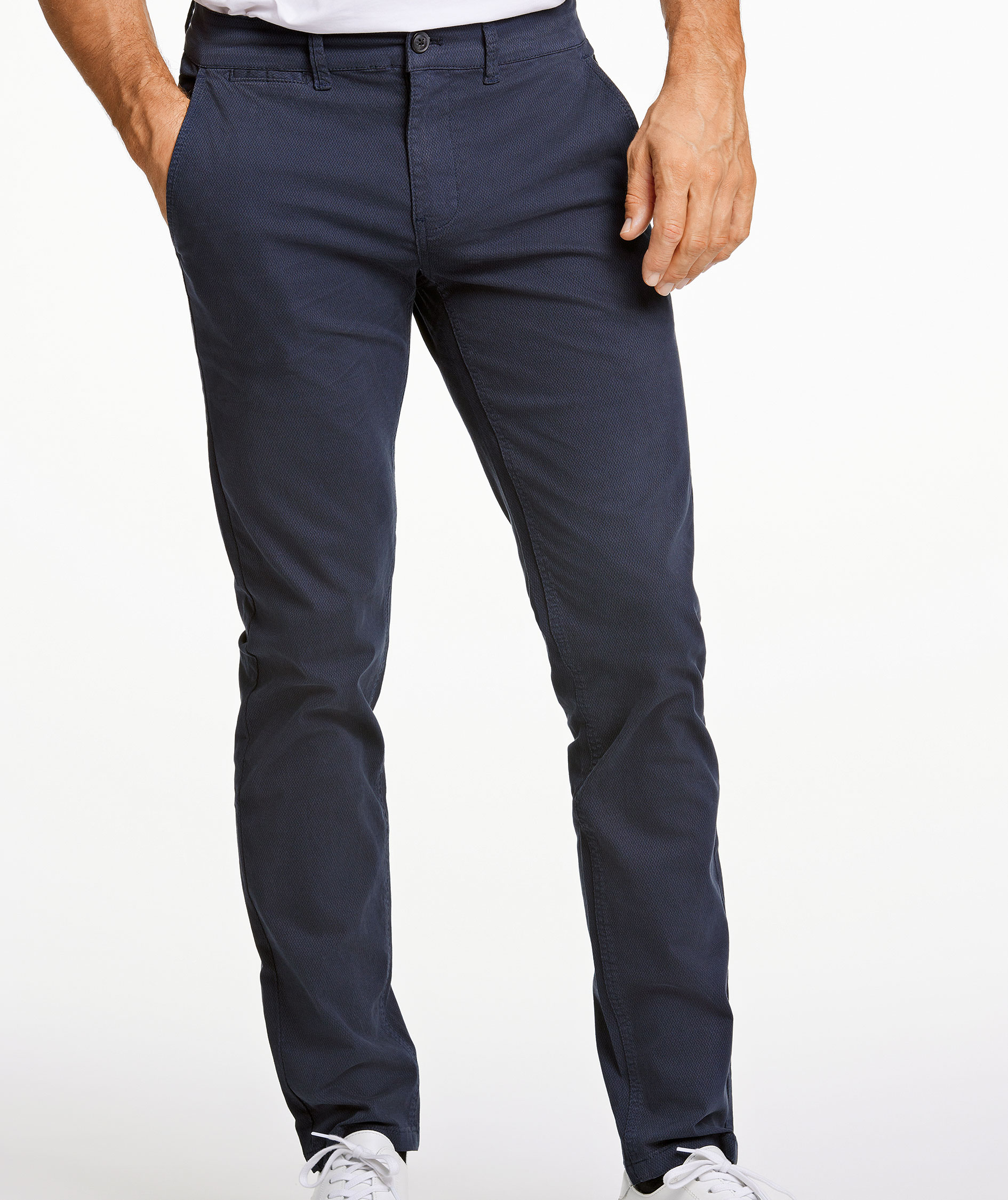 Lindbergh Superflex Structure chinos, Navy, large image number 7